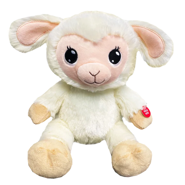 Natural Wood Educational Toys with a Magnetic Puzzle Design for Brain TrainingLullabrites Plush Lamb - Jay @ Play Toy