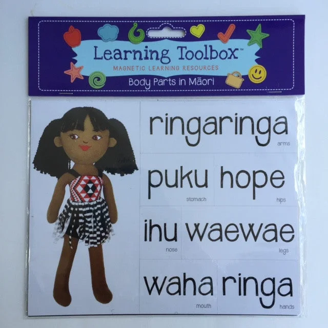 Large - Scale Solid Wood Educational Toys for Group Learning and CollaborationMagnetic Maori Body Parts