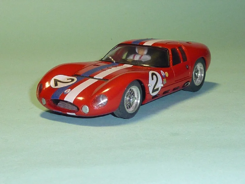 Hand - Painted Solid Wood Animal Models Toys for Nature - Loving ChildrenMaserati 151, Le Mans 1964 (GT-381)