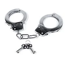 Eco - Friendly Solid Wood Educational Toys with Shape - Sorting Features for 1 - 3 Year OldsMetal Sheriff Handcuffs - Plan Toys