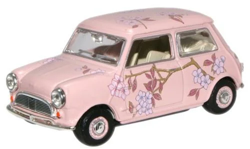 HO - Scale Model Railway Set with a Mountain - Themed Landscape and TunnelOxford Diecast Pink Floral (M & S Twiggy advert) Mini Car - 1:43 Scale