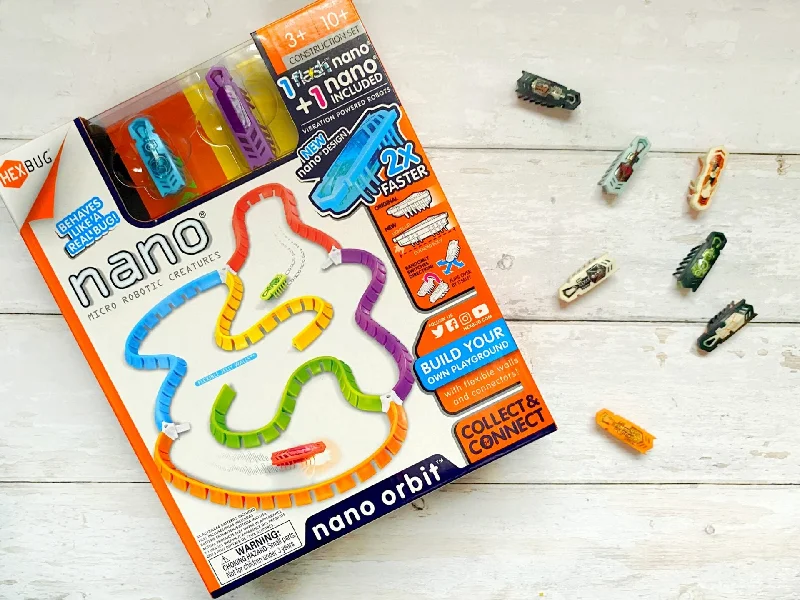 Eco - Conscious Solid Wood Educational Toys with a Social - Skills Development GameHexbug Nano Orbit