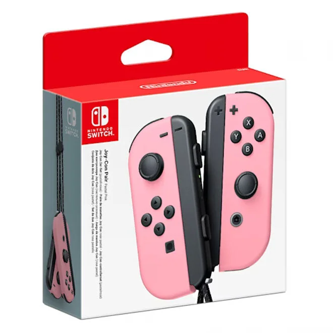 Video Games Toy Diorama Kits to Build the World of the Legendary ZeldaNintendo Switch - Joy-Con Pair (Pastel Pink)