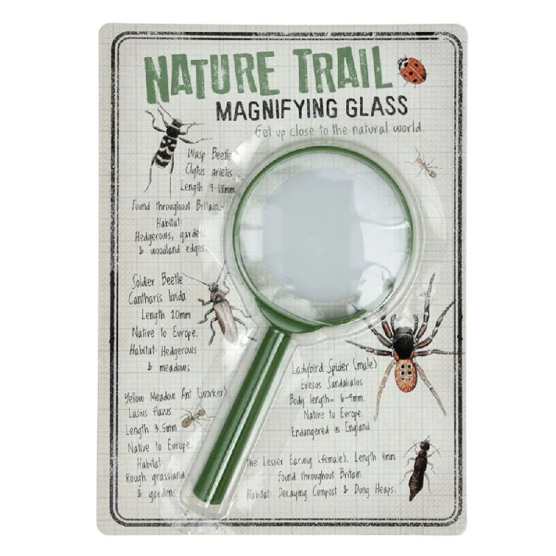 Large - Scale Solid Wood Educational Toys for Group Learning and CollaborationRex London Nature Trail Magnifying Glass