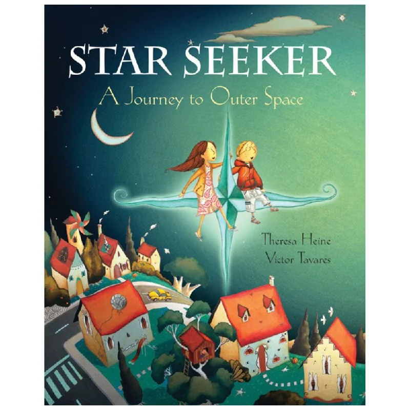 Sustainable Wooden Educational Toys with a Storytelling and Role - Playing SetStar Seeker - A Journey to Outer Space