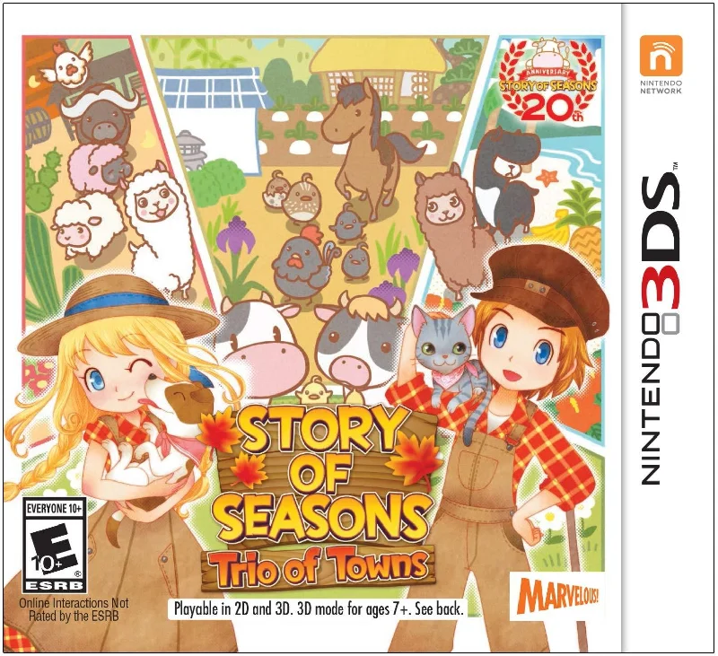 Motion - Sensing Video Games Toy Accessories for Xbox One Fitness - Oriented GamesStory Of Seasons Trio Of Towns