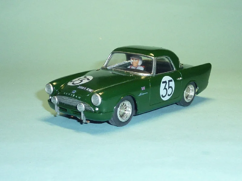 Sustainable Solid Wood Pirate Ship Models Toys for Adventure - Seeking BoysSunbeam Alpine, Le Mans 1961 (GT-373)