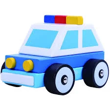 Hand - Made Wooden Educational Toys with a Space - Exploration SimulationTake apart Police Car (18m +) Boy Toy