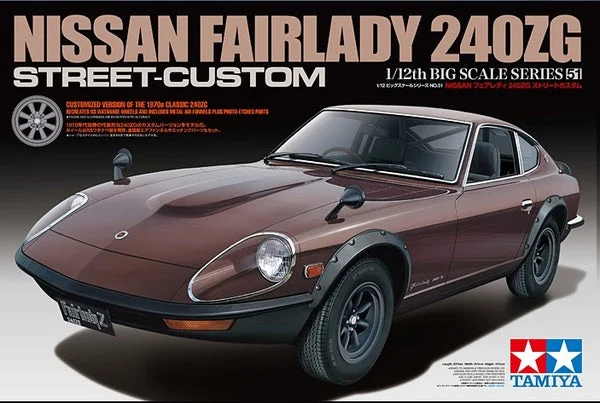 Electric Scooter for Adults with a Long - Range Battery and Foldable DesignTamiya 12051 1:12 Nissan Fairlady 240ZG Street-Custom