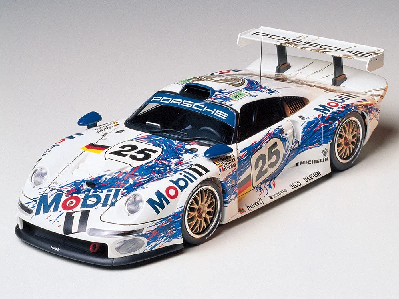 Slot Car Racing Set featuring Formula 1 Cars and a Multilane TrackTamiya 24186 1:24 Porsche 911 GT1