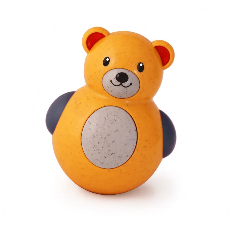 Sustainable Wooden Educational Toys with a Storytelling and Role - Playing SetTolo Roly Poly Teddy Bear