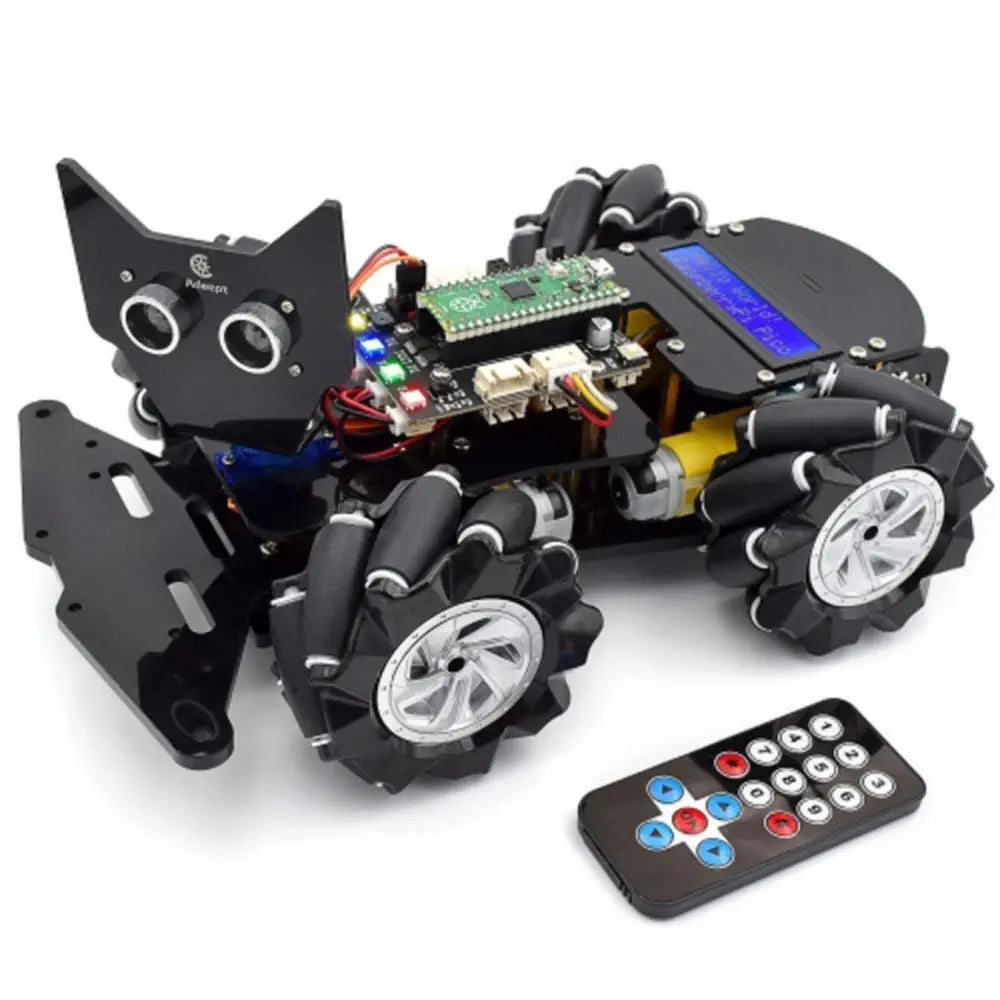 Wooden Robots with Interactive Sensors for Toddlers' Sensory DevelopmentAdeept 4WD RC Mecanum Robotic Car Kit for Raspberry Pi Pico w/ LCD1602