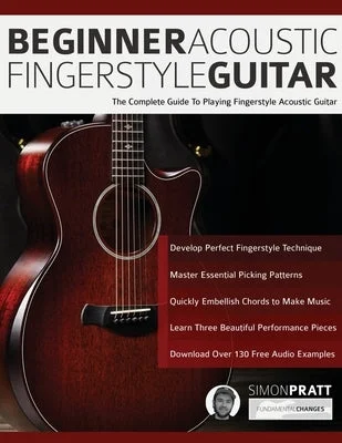 Exquisite Solid Wood Violins with Hand - Carved Scrolls for Classical PerformersBeginner Acoustic Fingerstyle Guitar: The Complete Guide to Playing Fingerstyle Acoustic Guitar