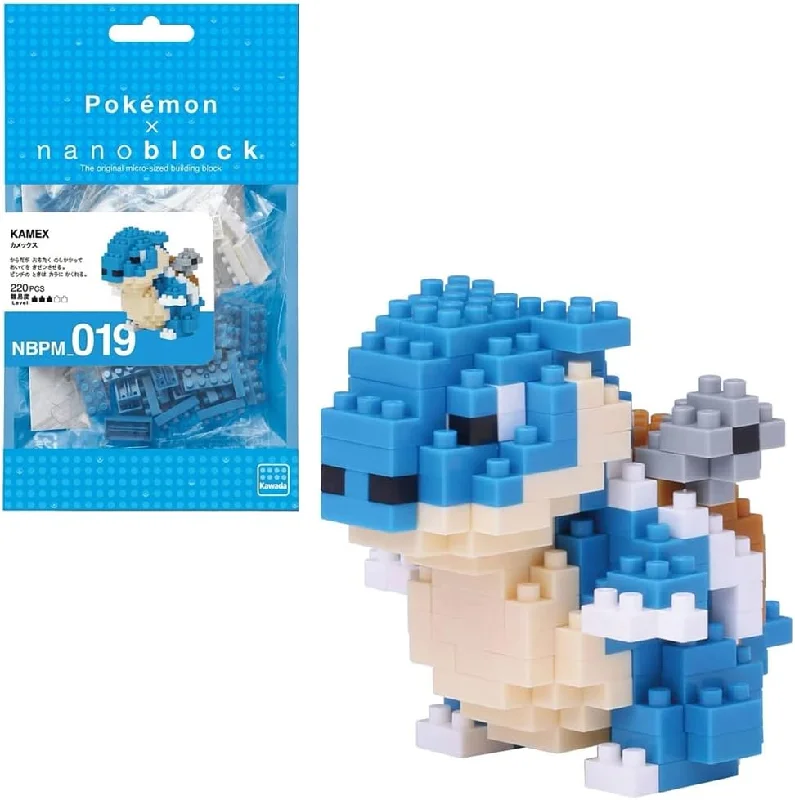 Waterproof Wooden Puzzles with Underwater Scene Designs for Poolside or Beach PlayBlastoise Nanoblock Pokemon Series