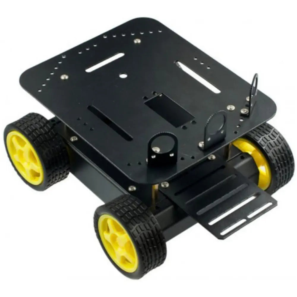 Wooden Robots with 3D - Printed Accessories for Customized Aesthetic AppealDFRobot 4WD Arduino Mobile Platform