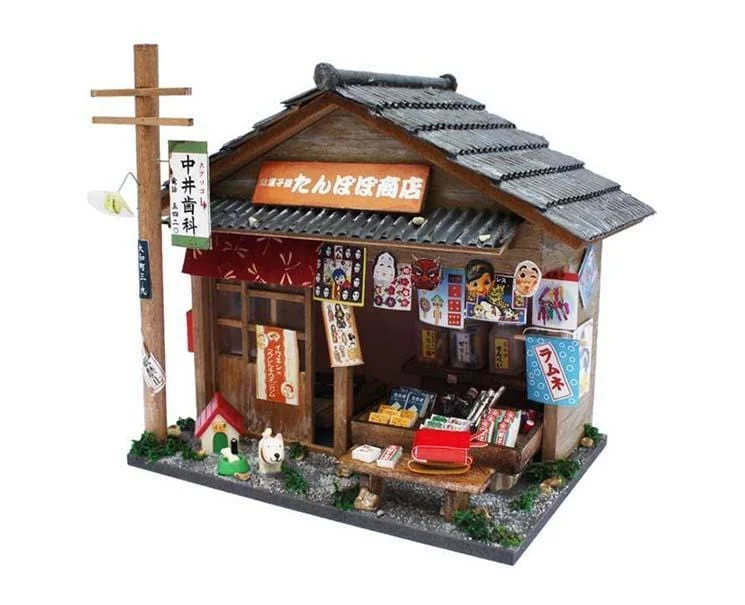 Puzzle - and - Storage Wooden Puzzles with a Farmyard Theme for Kids' RoomsDIY Craft Kit: Dagashi Shop