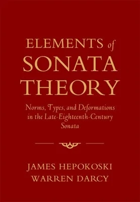 Hand - Tuned Solid Wood Xylophones for Young Music StudentsElements of Sonata Theory: Norms, Types, and Deformations in the Late-Eighteenth-Century Sonata