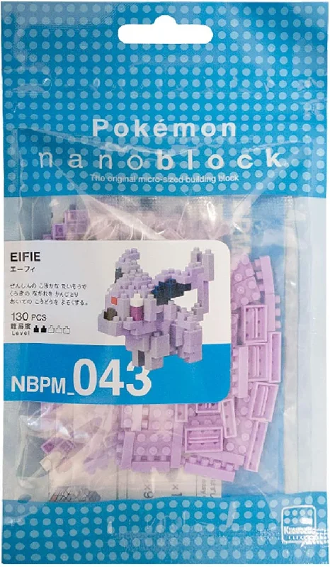 Small - Scale 50 - Piece Wooden Puzzles of Cartoon Characters for Toddlers' Early LearningEspeon Nanoblock Pokemon Series