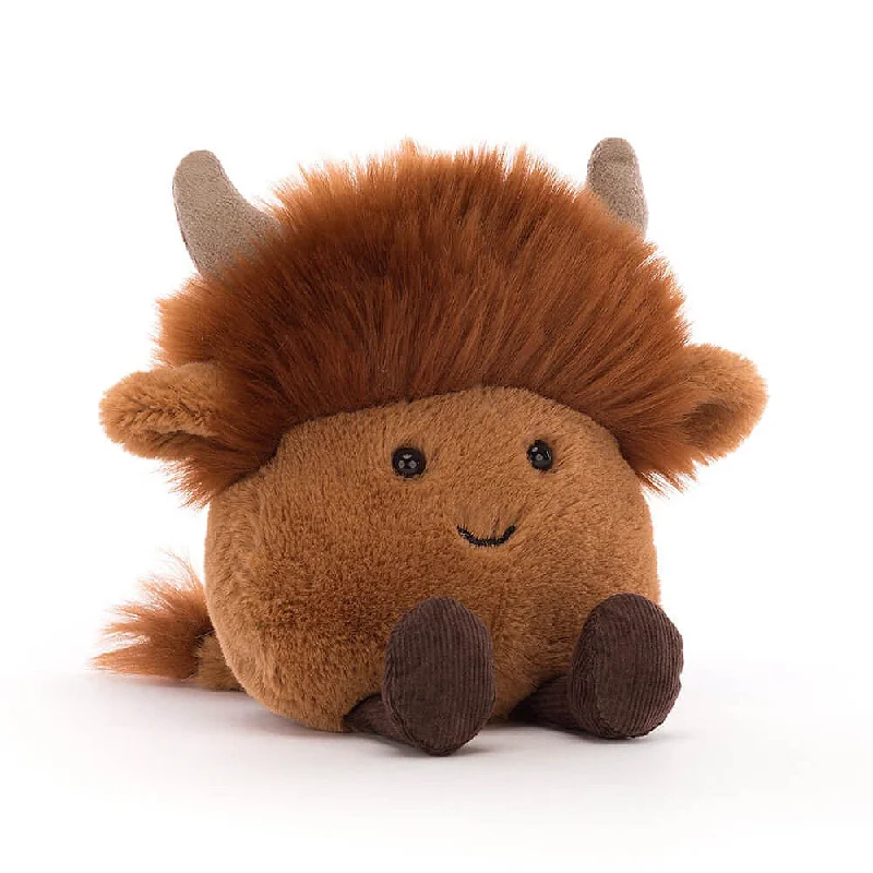 Plush Space - Themed Alien Toys with Glow - in - the - Dark Features for Star - GazersJellycat Amuseabean Highland Cow