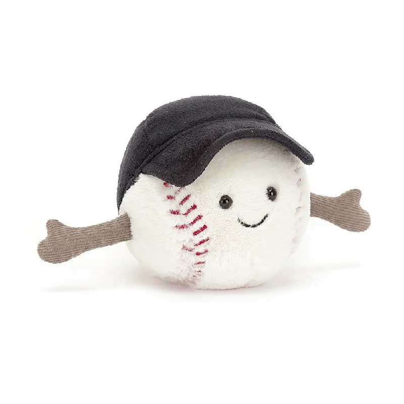 Plush Fairy Toys with Transparent Wings for Magical StorytellingJellycat Amuseables Sports Baseball