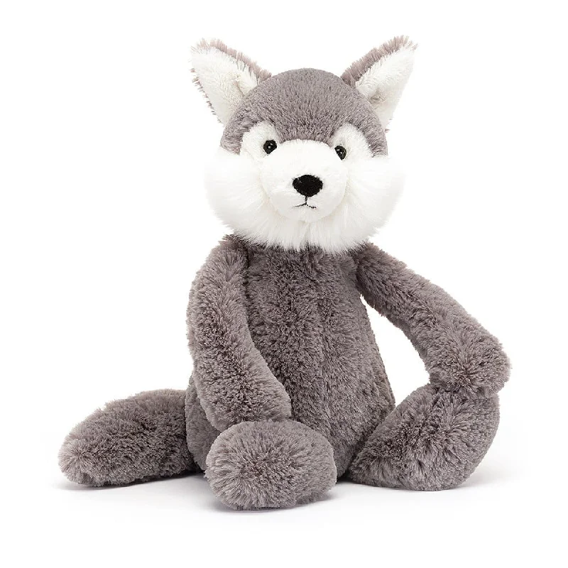 Plush Mermaid Toys with Glittery Tails for Little Girls' Fantasy PlayJellycat Bashful Wolf