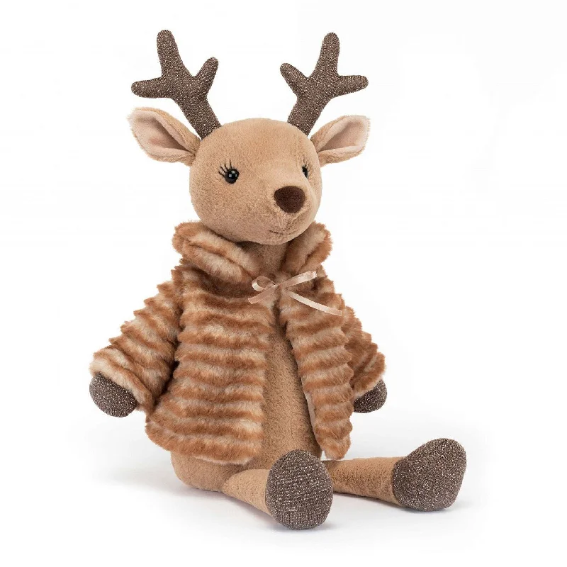 Plush Pirate Toys with Hook Hands and Bandanas for Adventure - Themed PlayJellycat Glamour Reindeer