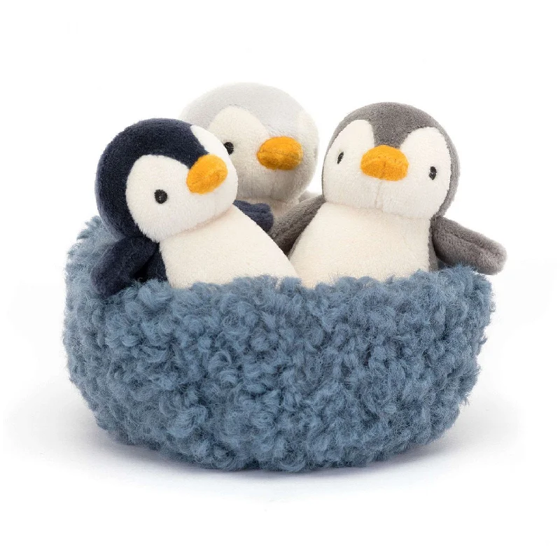 Scented Plush Owls with a Soothing Aroma for RelaxationJellycat Nesting Penguins