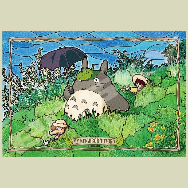 Laser - Cut Wooden Puzzles with Abstract Art Patterns for Art - Loving TeensMy Neighbor Totoro "Steadily Through the Field" 300P Artcrystal Jigsaw Puzzle (300-AC054)